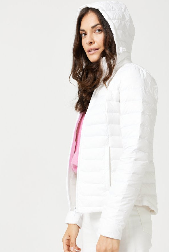 White Duck Down Puffer Jacket - Duck Apparel