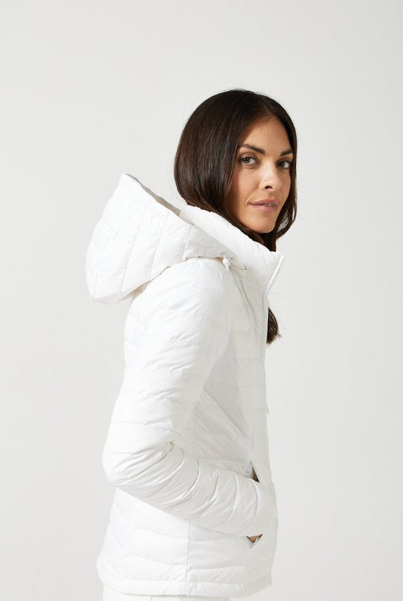White Duck Down Puffer Jacket - Duck Apparel