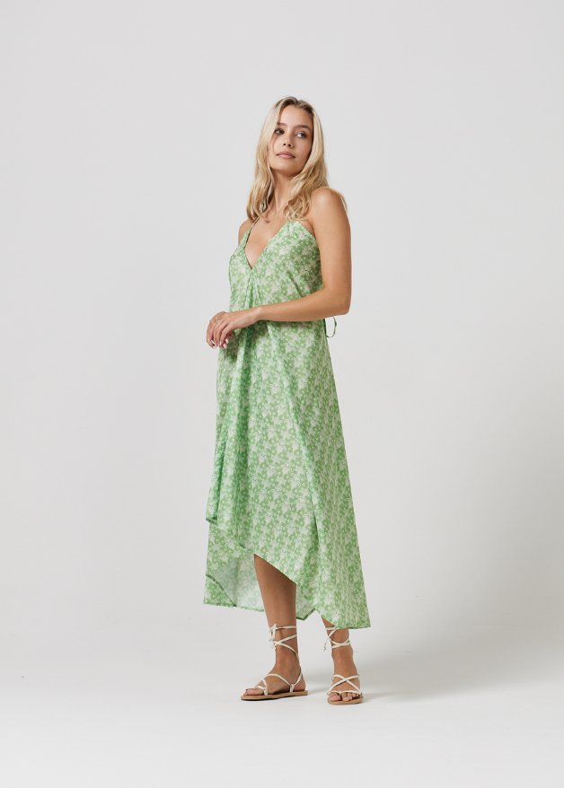 Zesty Lime Grecian Dress - Duck Apparel