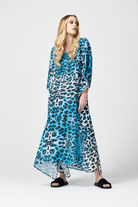Liquid Leopard Kaftan - Duck Apparel