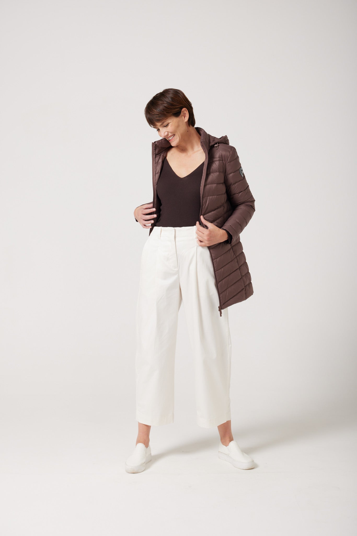 Espresso Classic Parka™ in deep brown espresso shade, insulated hooded parka designed for warmth and comfort in South Africa’s winter season