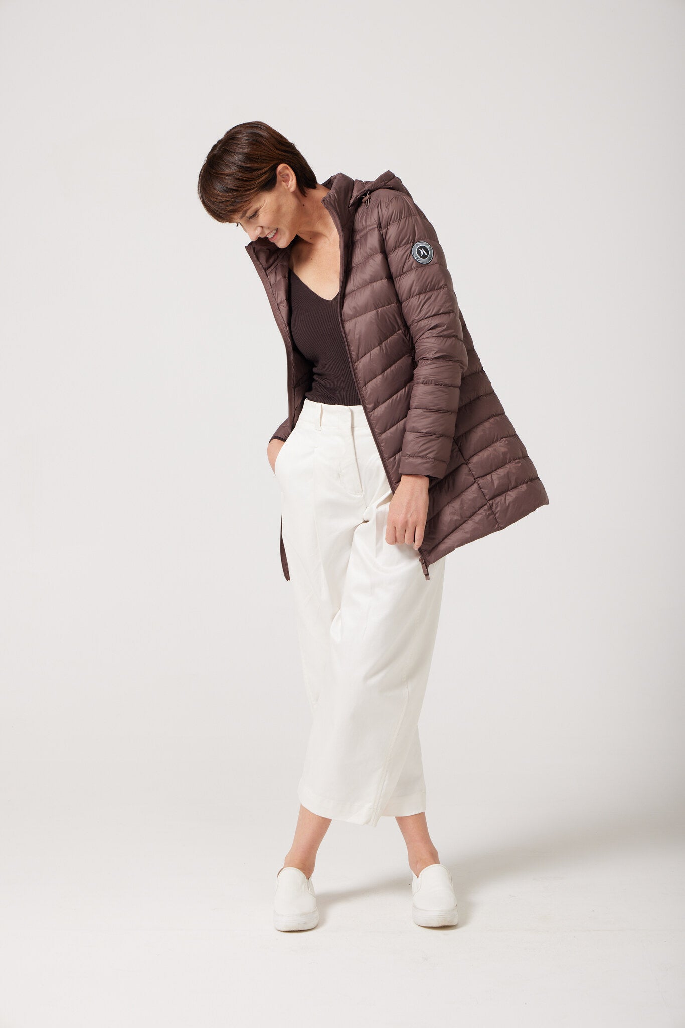 Espresso Classic Parka™ in deep brown espresso shade, insulated hooded parka designed for warmth and comfort in South Africa’s winter season