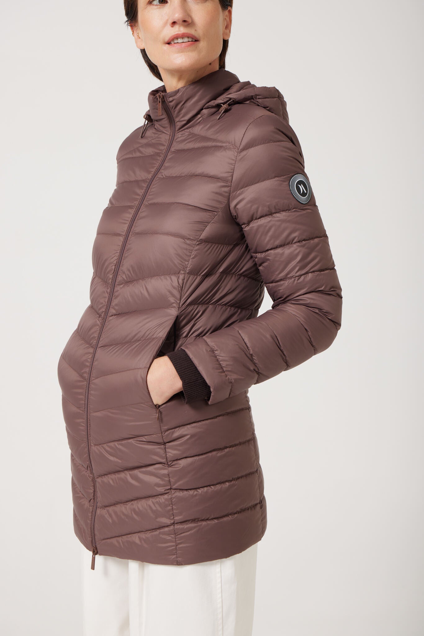 Espresso Classic Parka™ in deep brown espresso shade, insulated hooded parka designed for warmth and comfort in South Africa’s winter season