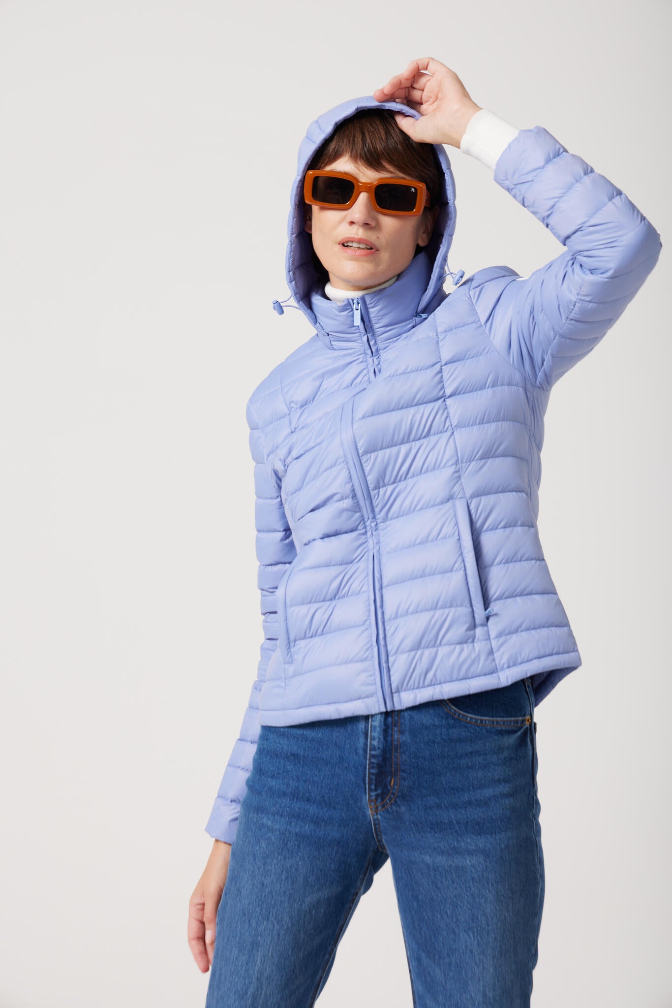 Women’s Vista Classic Jacket™ in light blue, lightweight casual puffer jacket perfect for layering and versatile outerwear in South Africa.