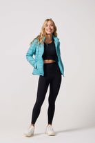 Aqua Duck Down Puffer Jacket - Duck Apparel