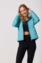 Aqua Duck Down Puffer Jacket - Duck Apparel