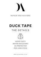 Duck Down Jacket Repair Tape - Duck Apparel 