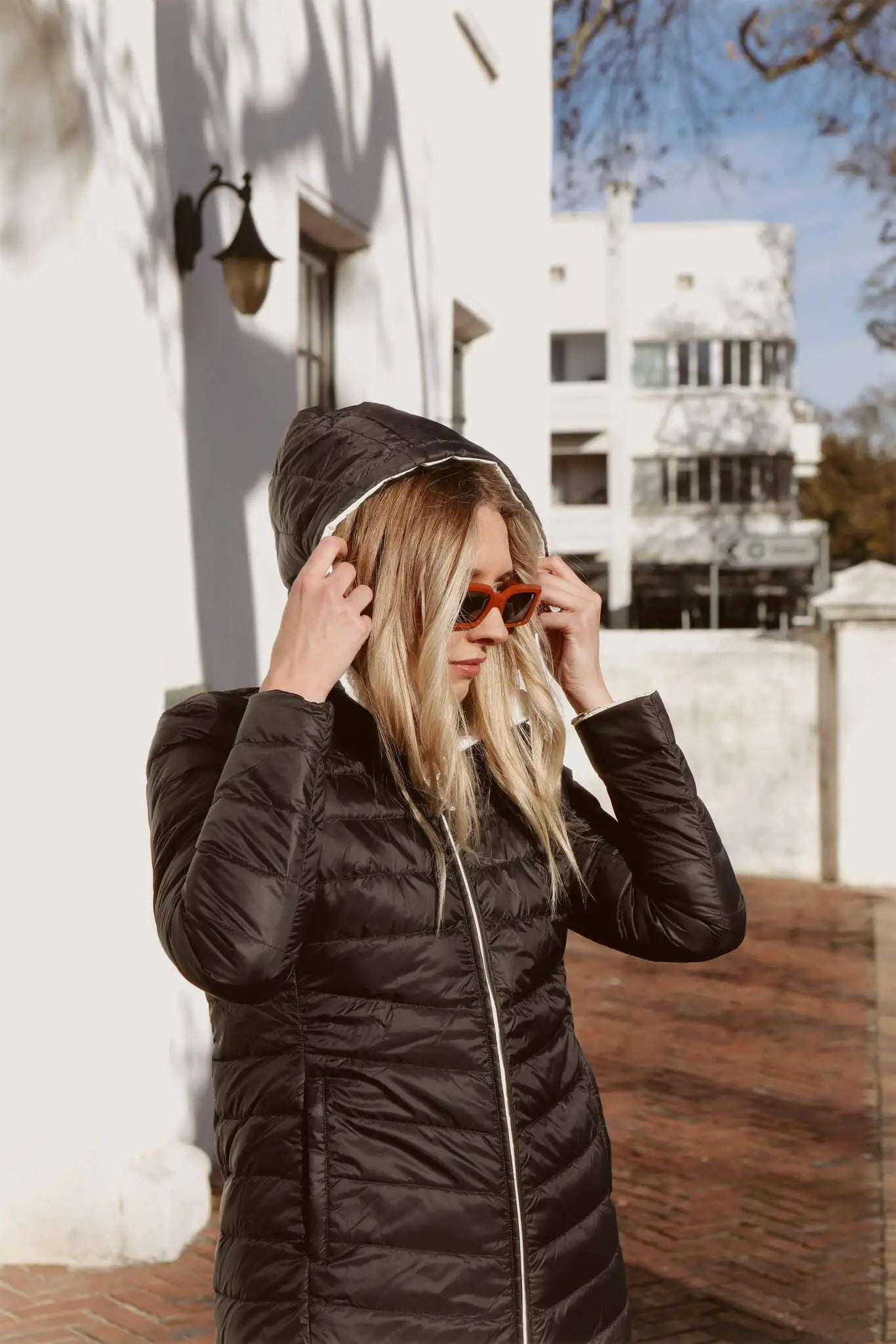 Midnight x Salt Classic Parka™ in black and white, insulated hooded parka designed for warmth and comfort in South Africa’s winter season