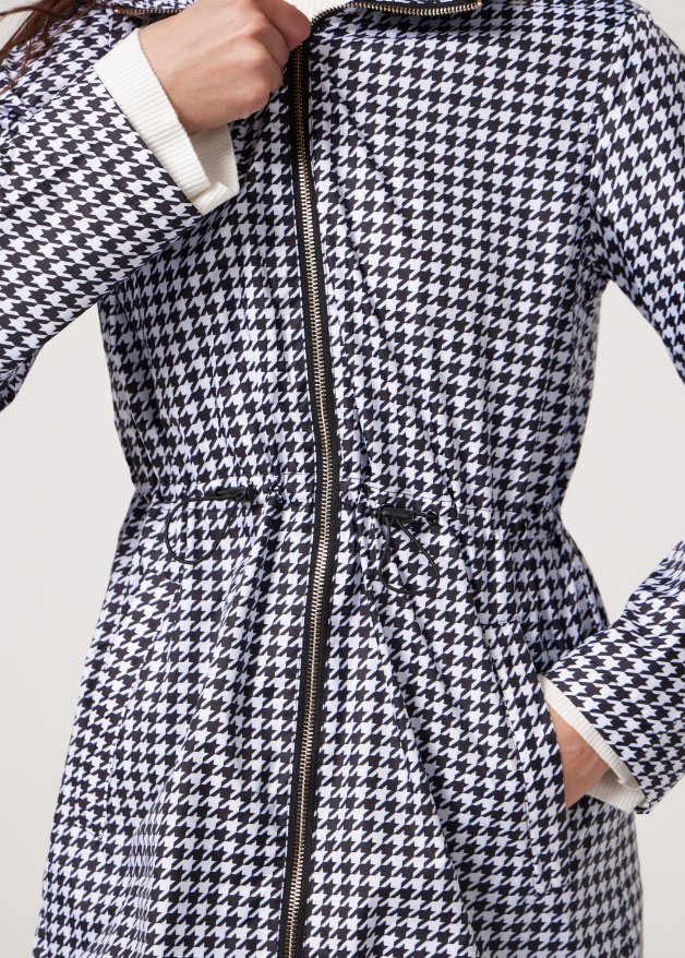 Houndstooth Raincoat Duck Apparel