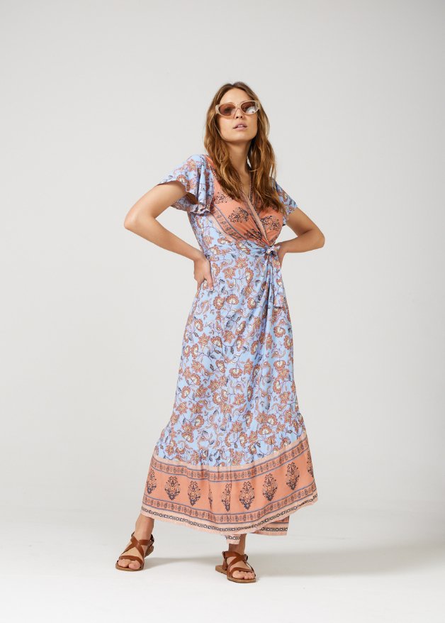 Lush Wrap Dress - Duck Apparel
