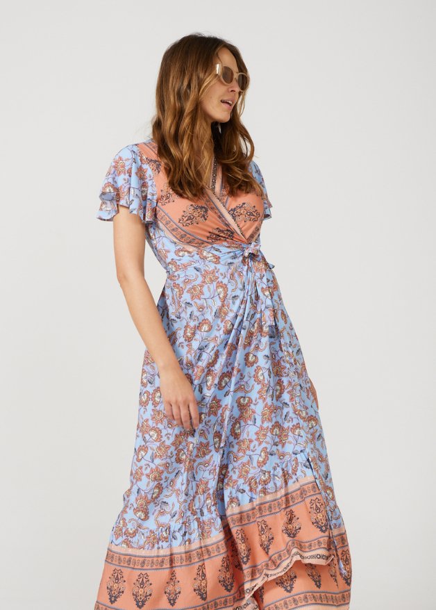 Lush Wrap Dress - Duck Apparel