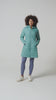Aqua Duck Down Midi Puffer Coat - Duck Apparel