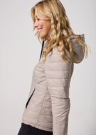Reversible Black/ Latte Duck Down Puffer Jacket - Duck Apparel