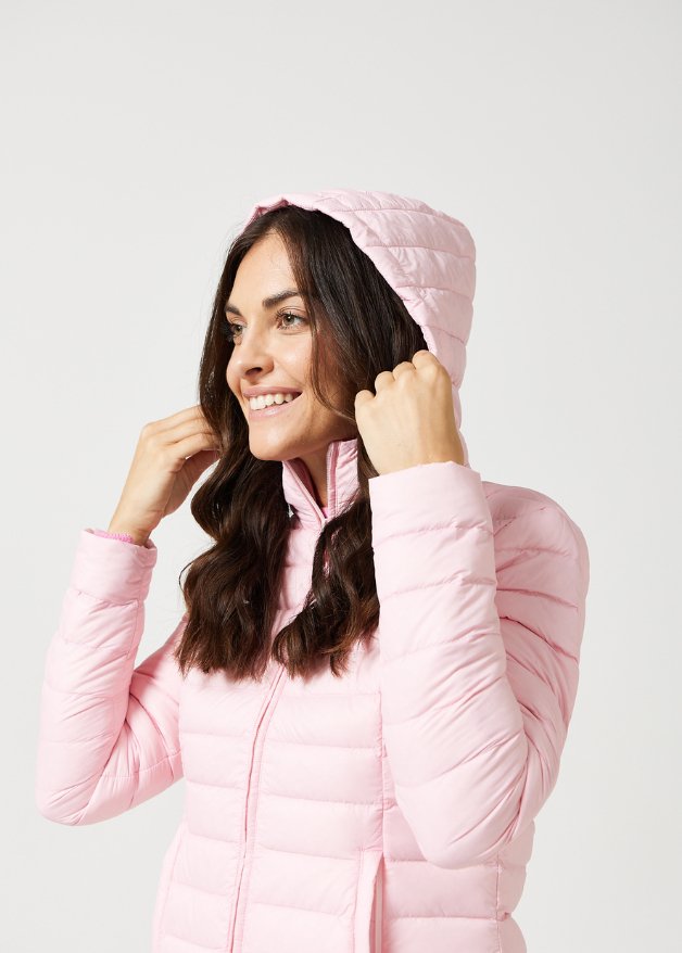 Rose Quartz Duck Down Puffer Jacket - Duck Apparel
