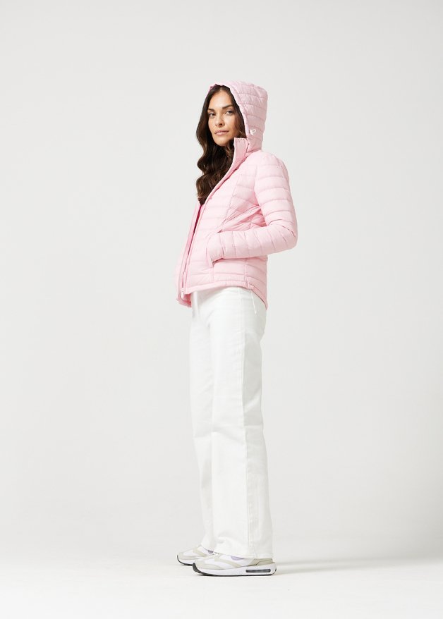 Rose Quartz Duck Down Puffer Jacket - Duck Apparel