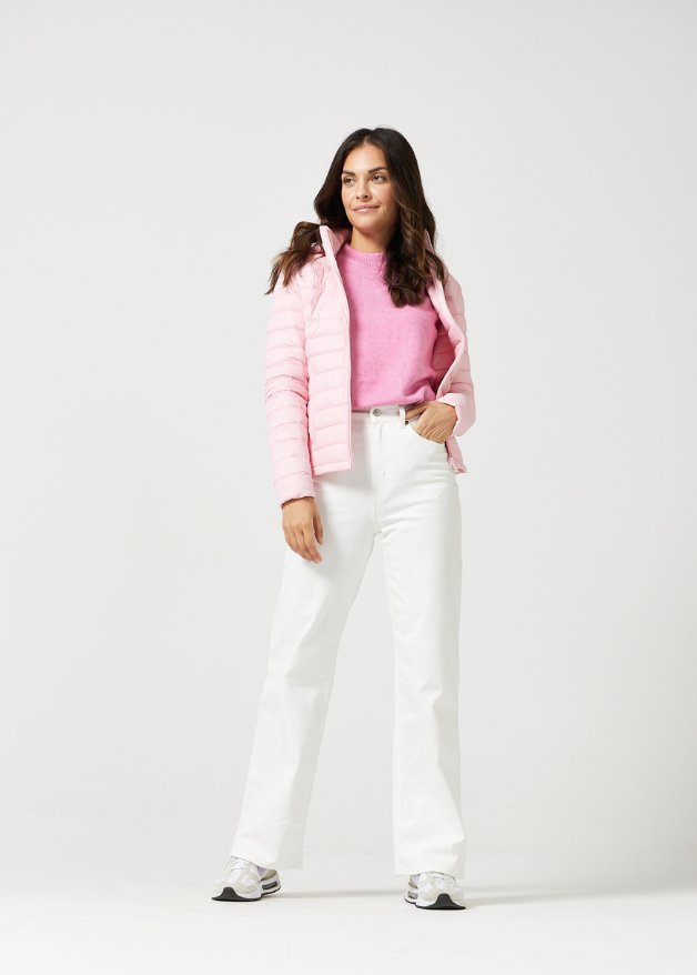 Rose Quartz Duck Down Puffer Jacket - Duck Apparel