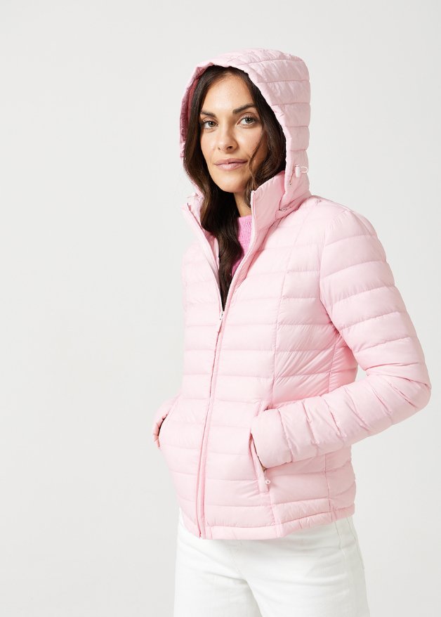 Rose Quartz Duck Down Puffer Jacket - Duck Apparel