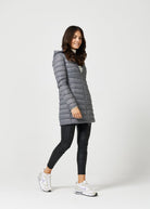 Smoke Duck Down Puffer Coat - Duck Apparel