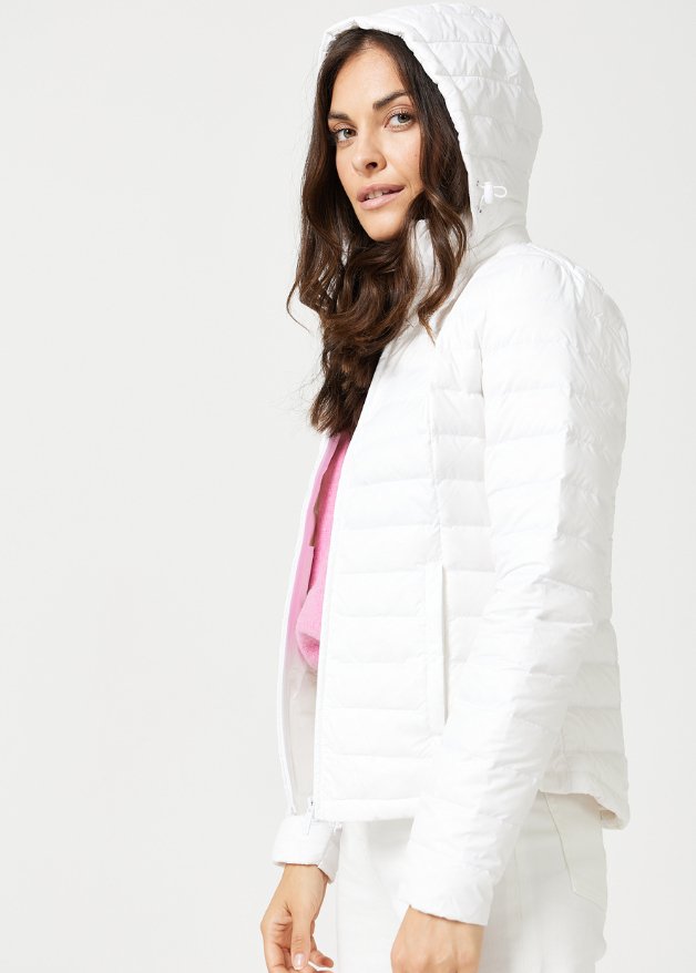White Duck Down Puffer Jacket - Duck Apparel