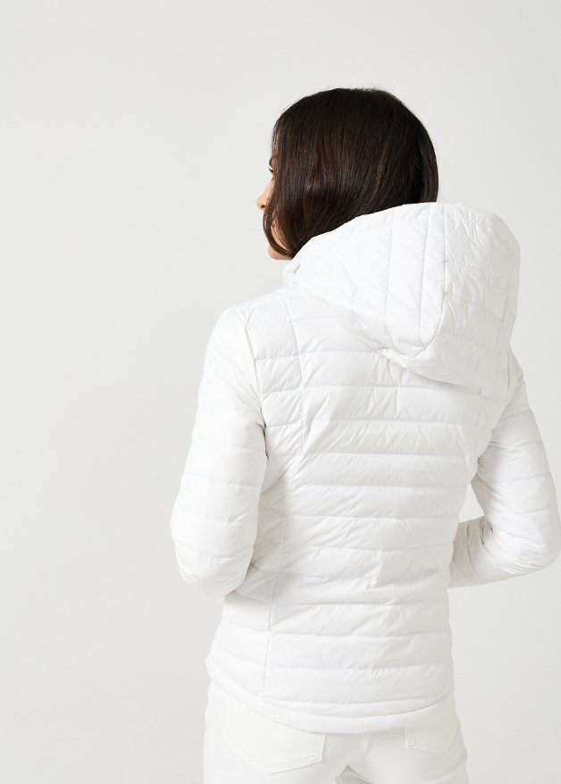 White Duck Down Puffer Jacket - Duck Apparel