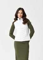 White Duck Down Puffer Vest - Duck Apparel