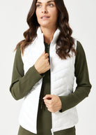 White Duck Down Puffer Vest - Duck Apparel