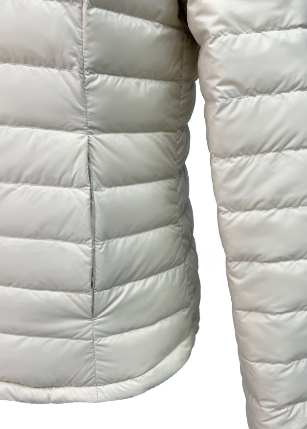 Reversible Pearl/ Python Duck Down Jacket