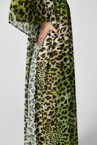 Lime Leopard Kaftan - Duck Apparel 