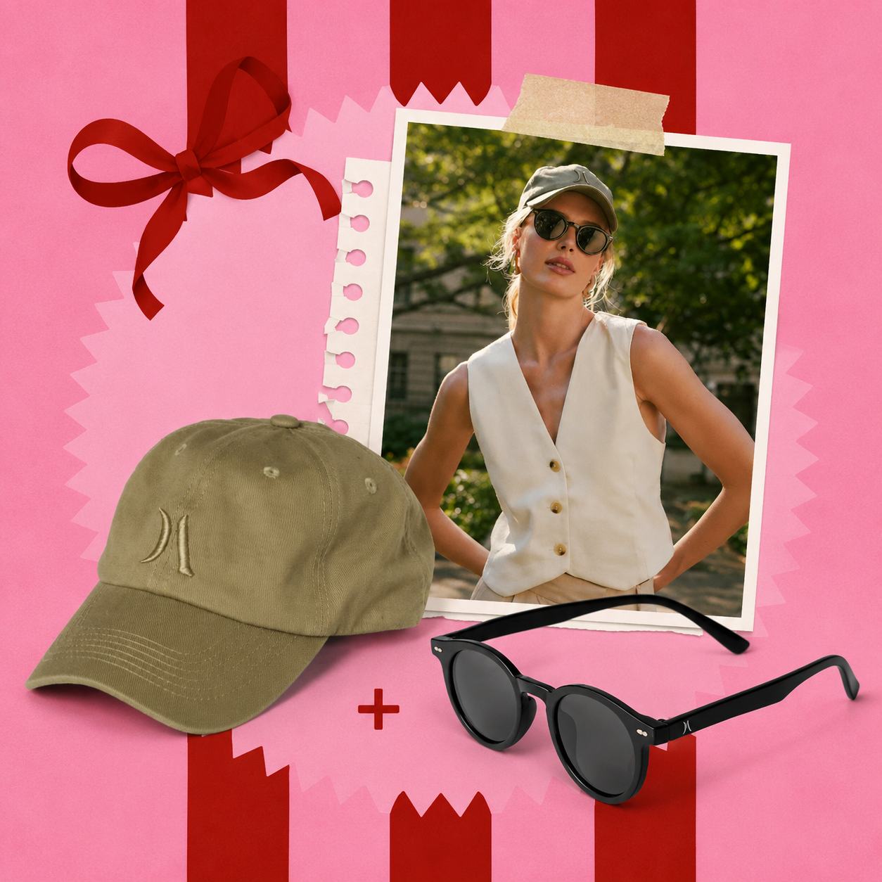 Sunnies and cap gift