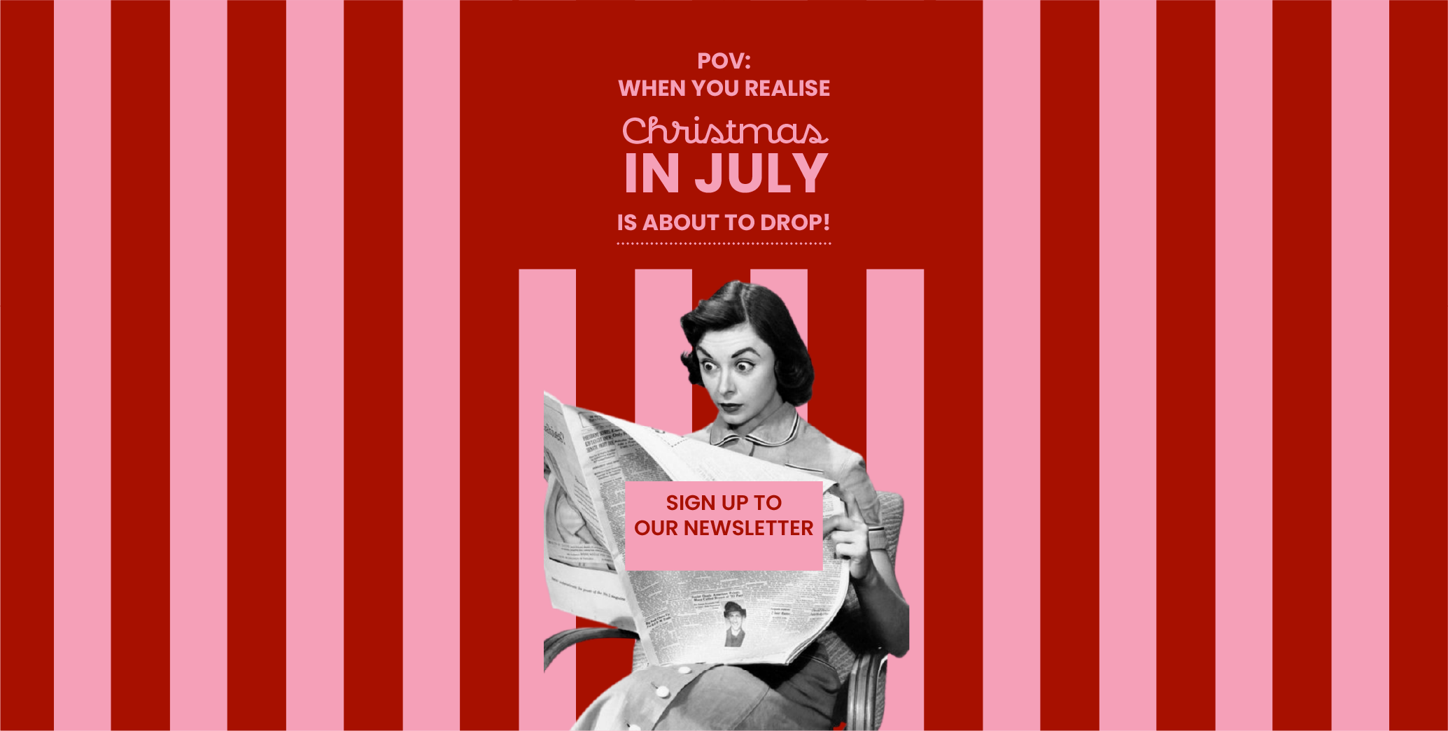 Christmas in July is about to drop